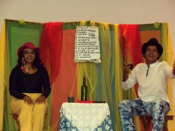 Arlequín en acción