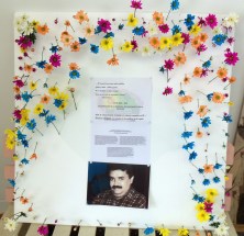 Cartel conmemoración víctimas nordeste