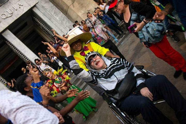 paro de artistas 3 Elkinmimo