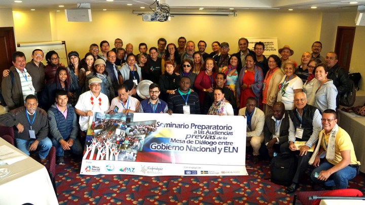 dialogo eln sociedad civil