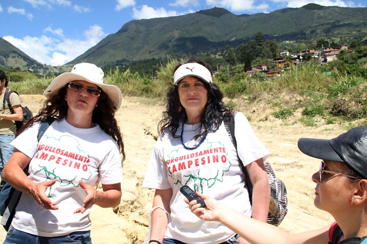 Lideresas campesinas