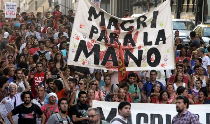 movilizacion en argentina