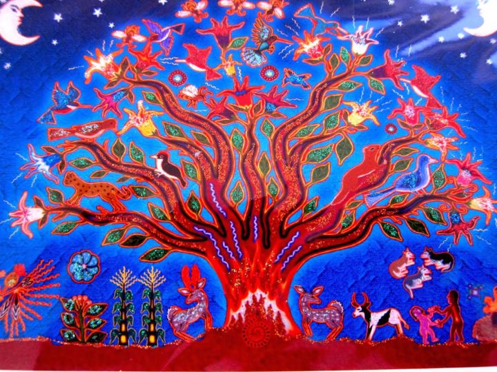 P6 Arbol de la vida Huichol