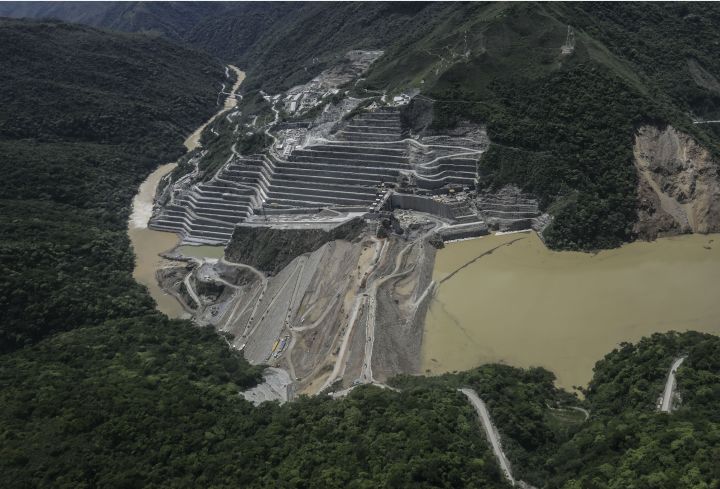 La inundación en toda su extensión-AFP.jpg